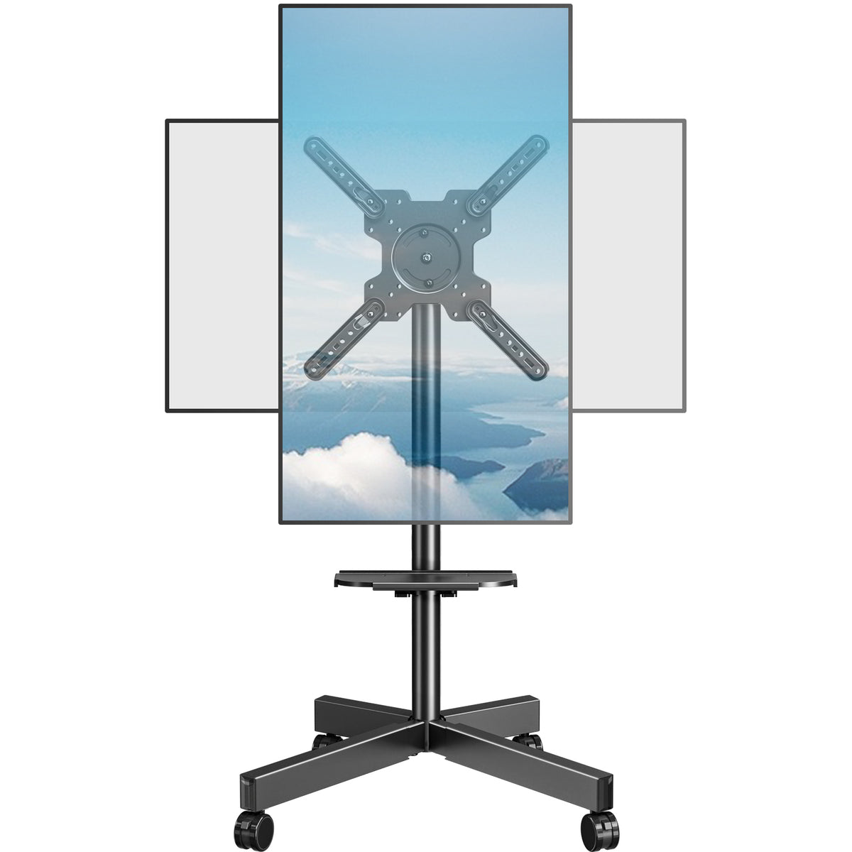 TV Stand Cart for 23-60 Inch MUT1114-B