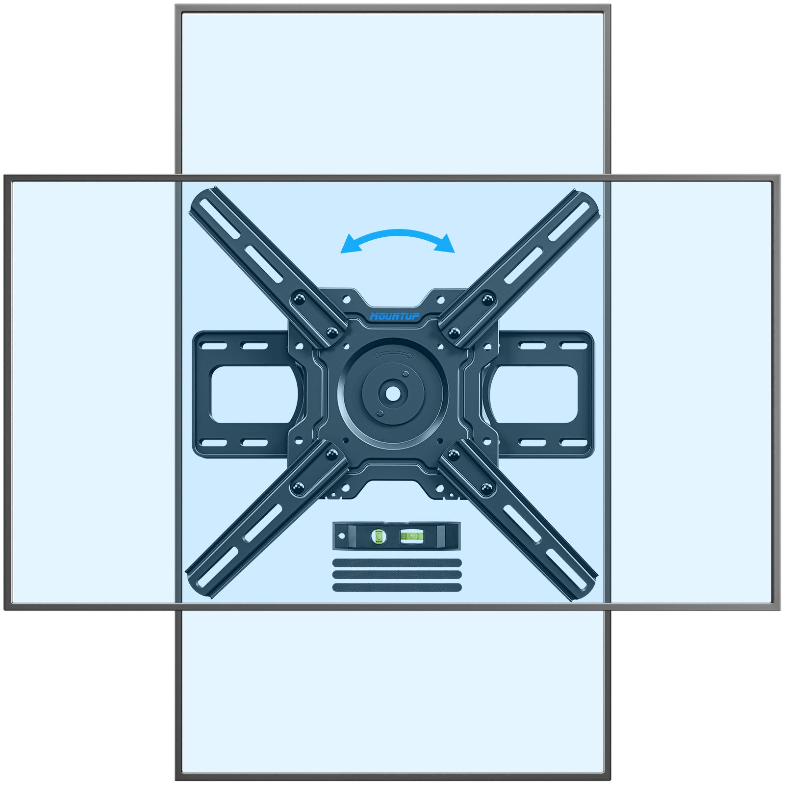 TV Wall Mount Rotation Ultra Slim for 27-65 inch S430