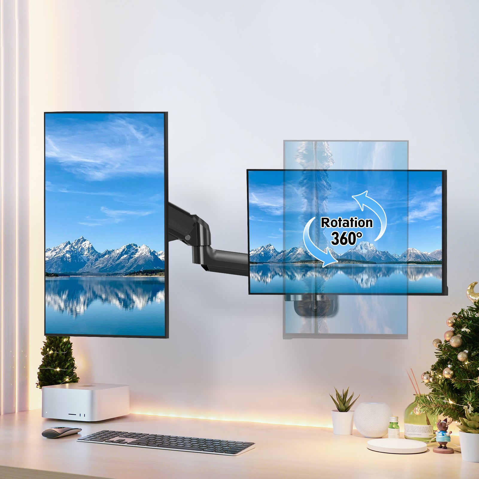 Dual Monitor Wall Mount for 13"-32'' Monitors MUA2012B
