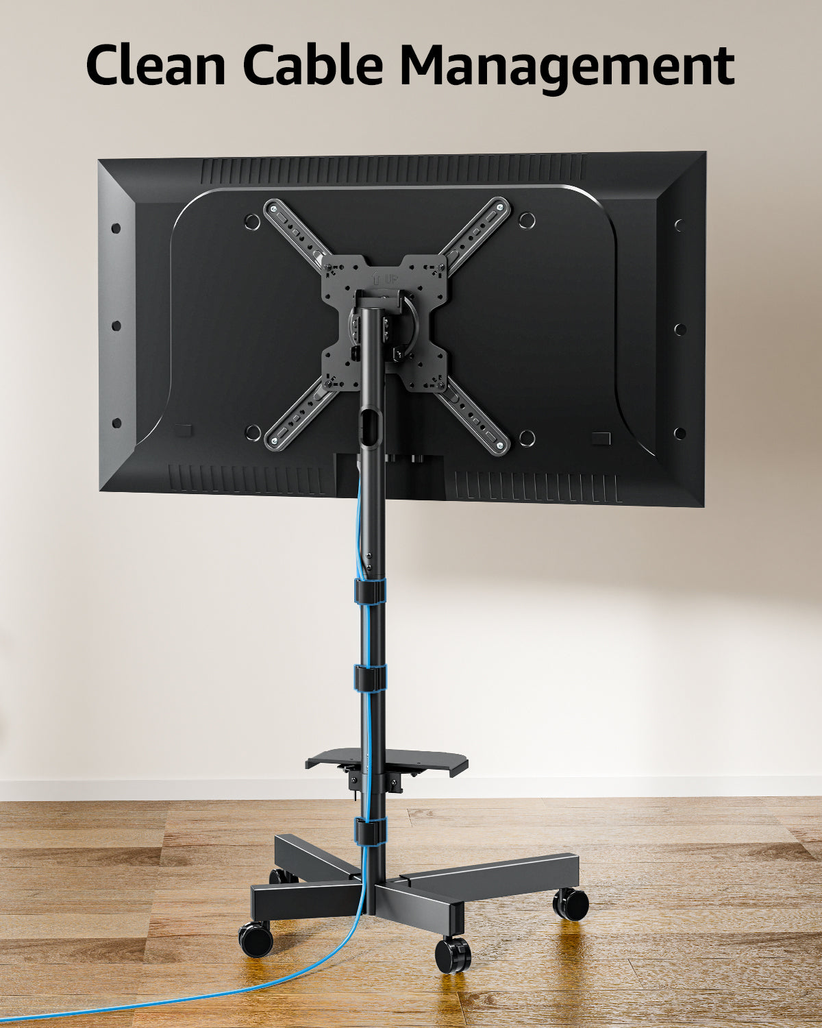TV Stand Cart for 23-60 Inch MUT1114-B