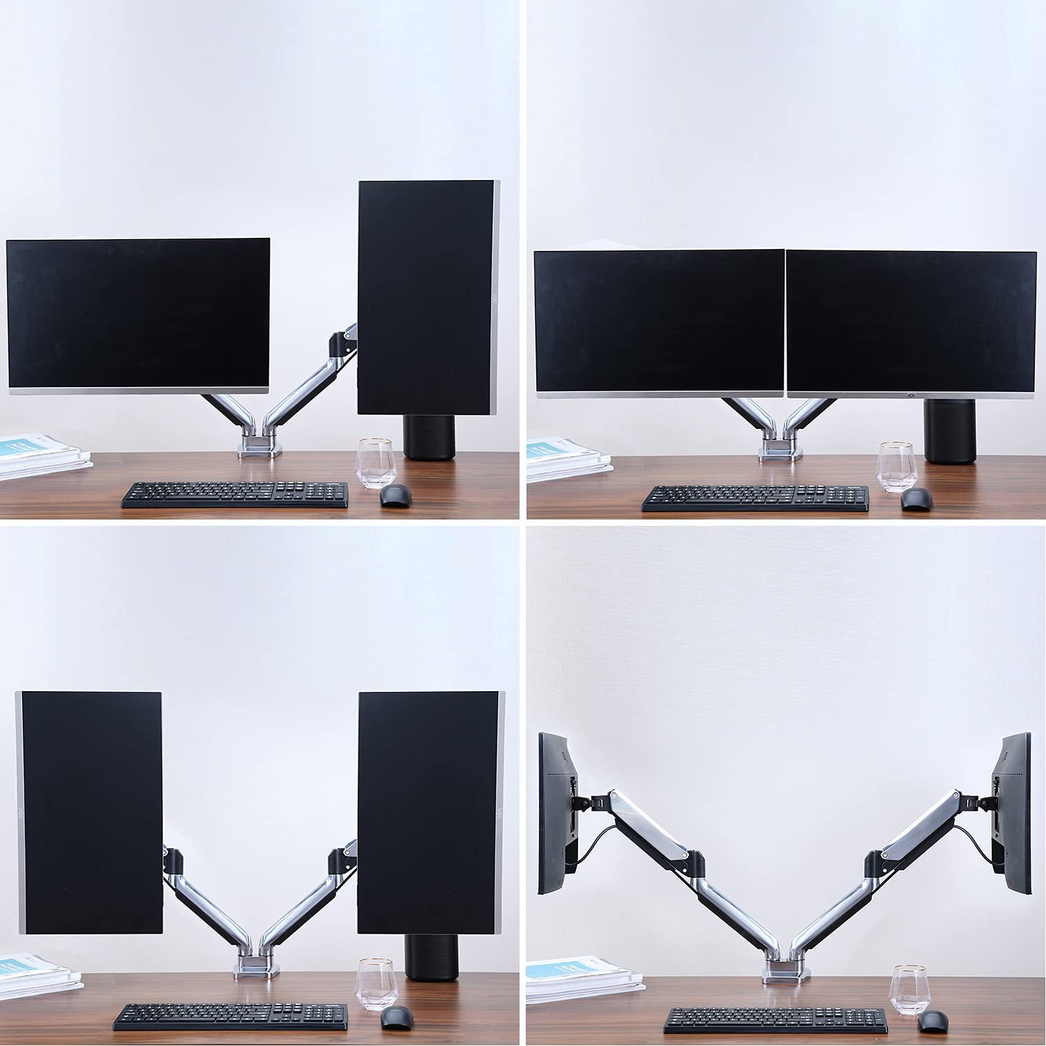 Dual Monitor Desk Mount for 13''-32'' Monitors MUA0035