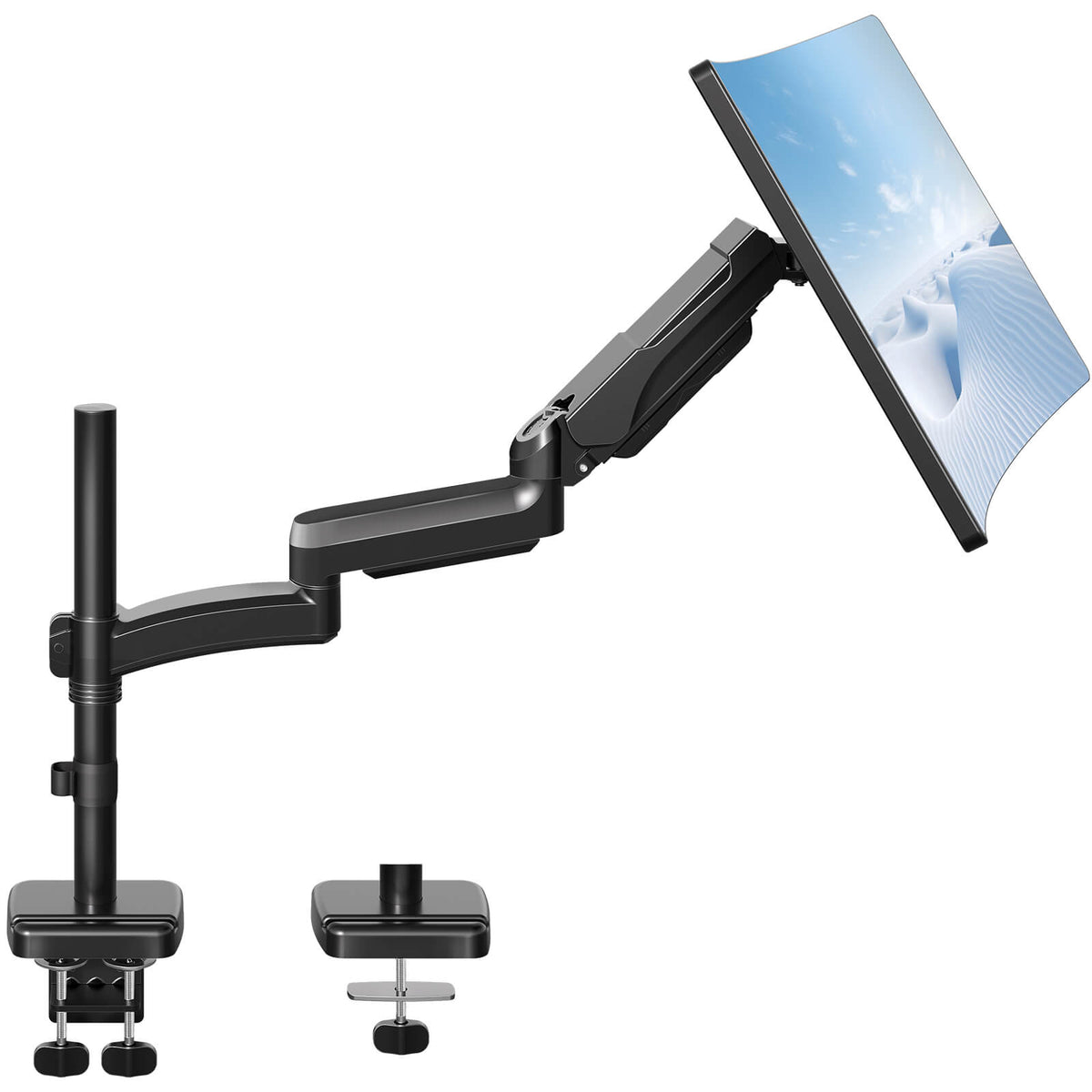 Single Monitor Desk Mount for 13''-32'' Monitors MUA6021B