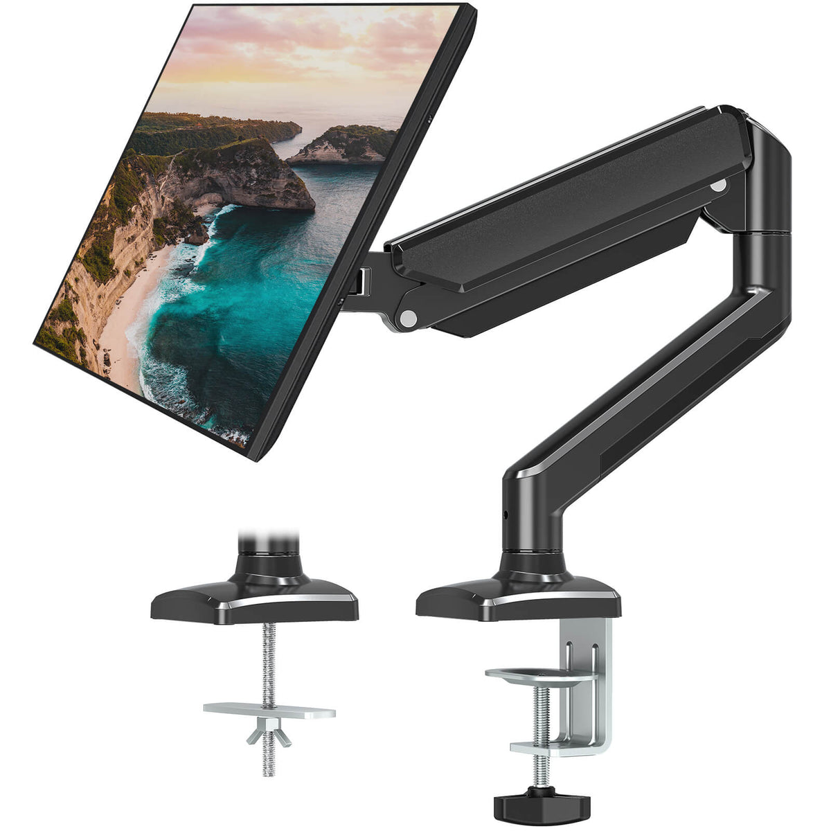 Single Monitor Desk Mount for Max 32'' Monitors MUA8005B