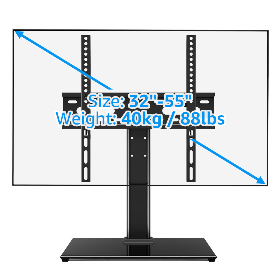 TV Stand Hold up to 40kg/88lbs for 32-55 Inch MUT1335