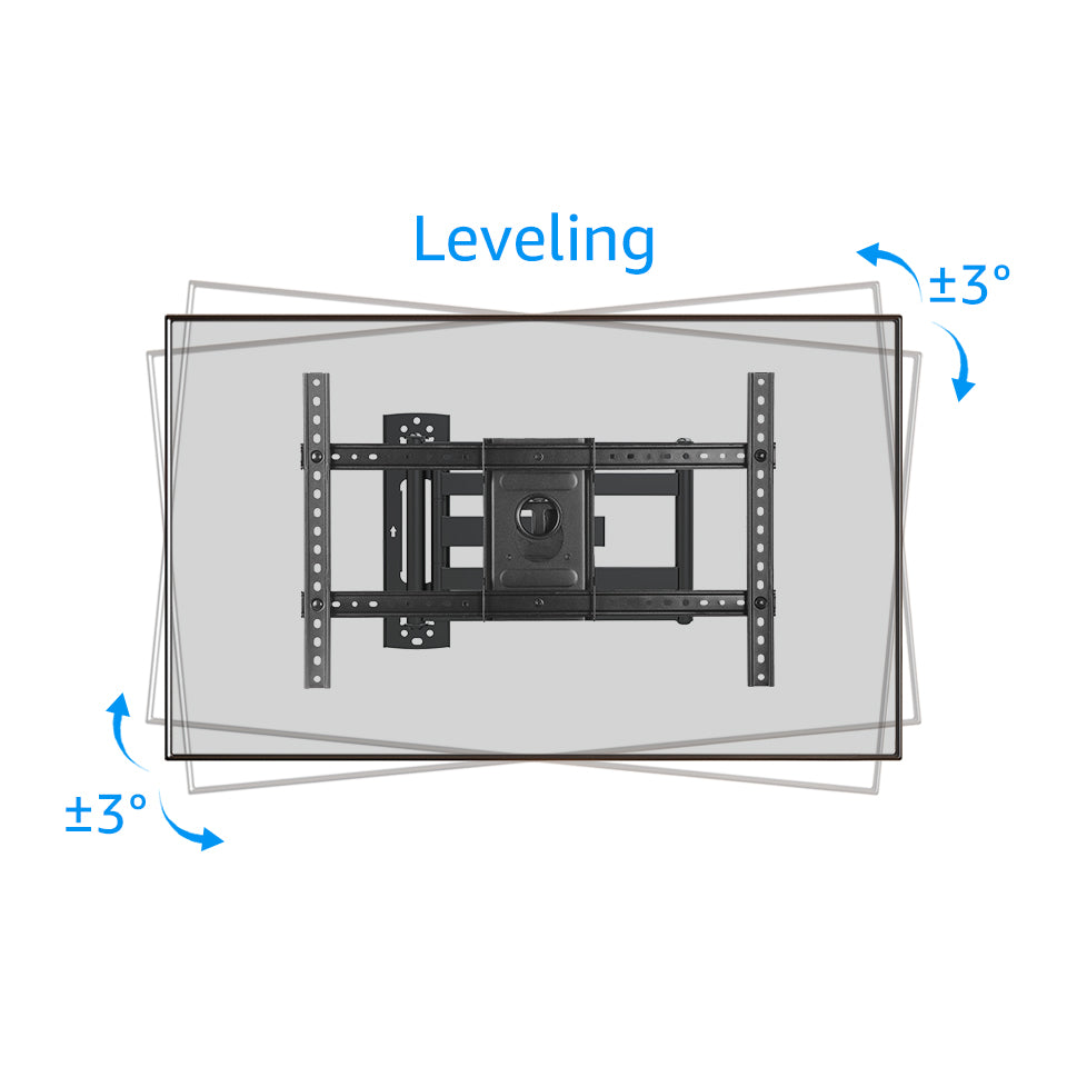 Full Motion TV Mount Wall Bracket for 42-75 Inch V670