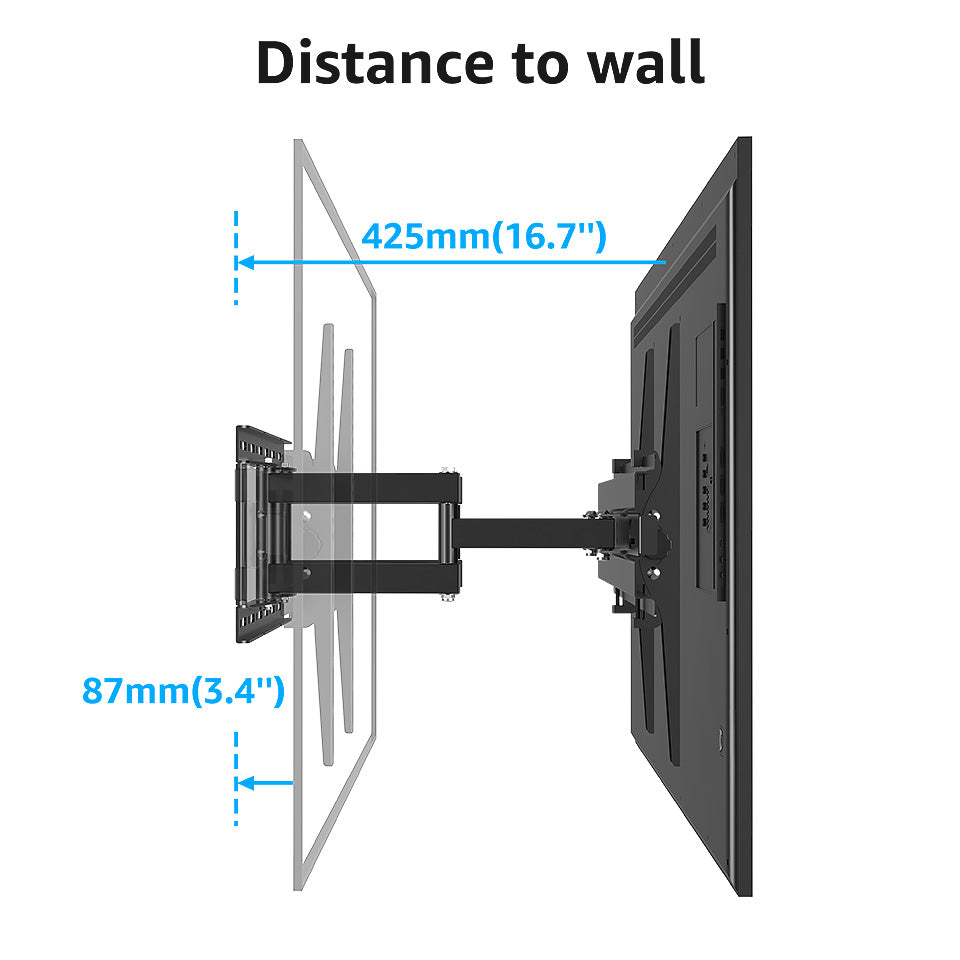TV Mount Full Motion for 32-80 Inch MUT0086