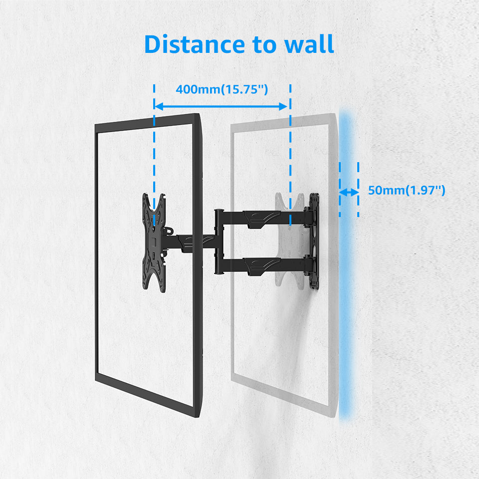 TV Wall Swivel Mount Bracket for 20''-42'' TVs MUT0079