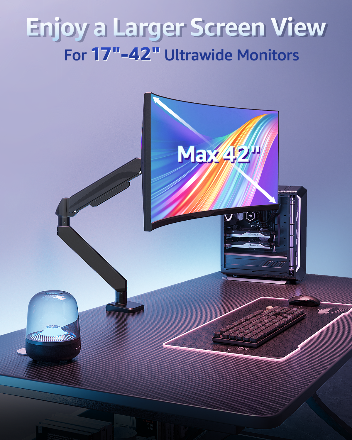 Freelift 13-32Inch Dual Monitor Arm Double Screen Holder LCD Monitor Mount MUA3215