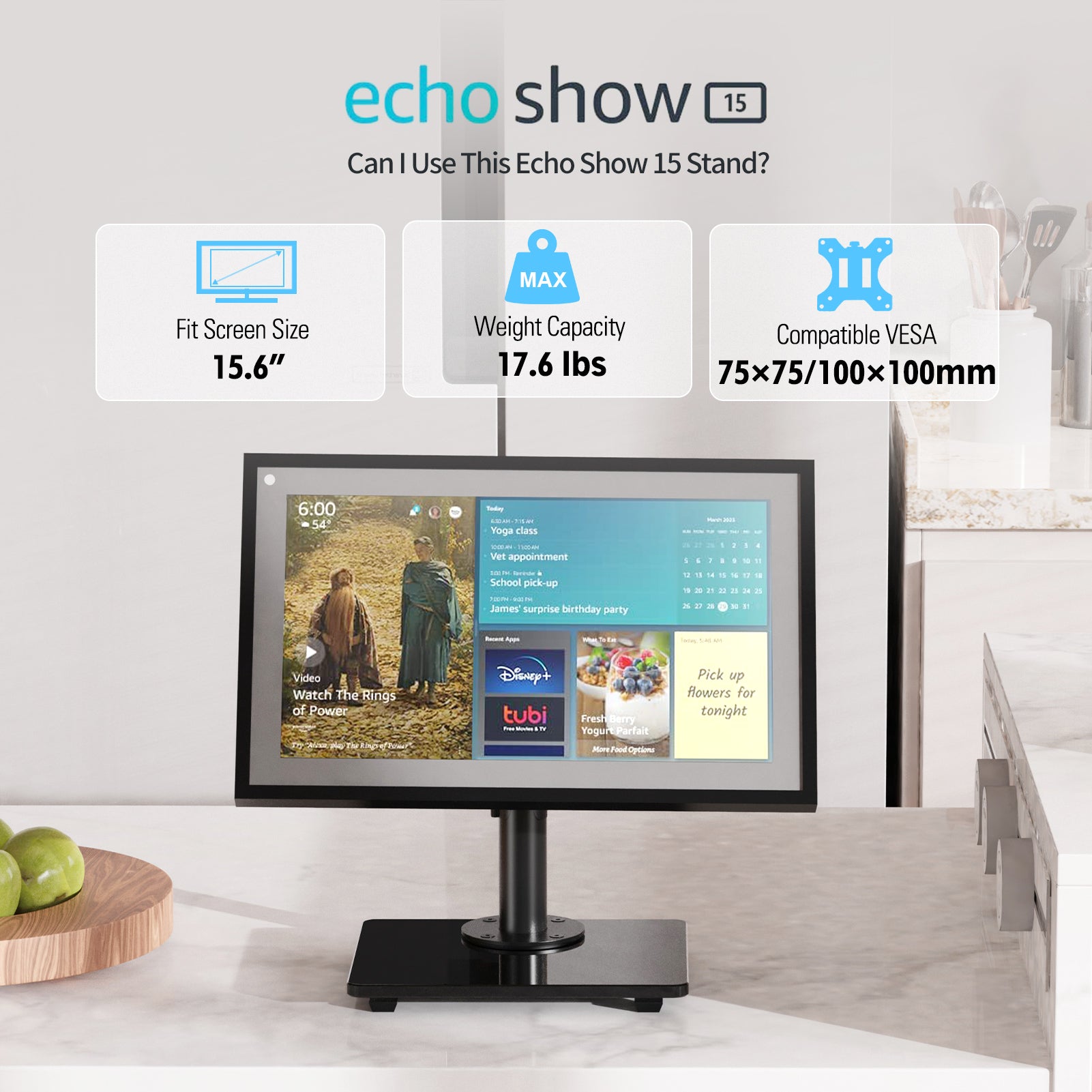Single Monitor Desk Stand MUM-1011-ES