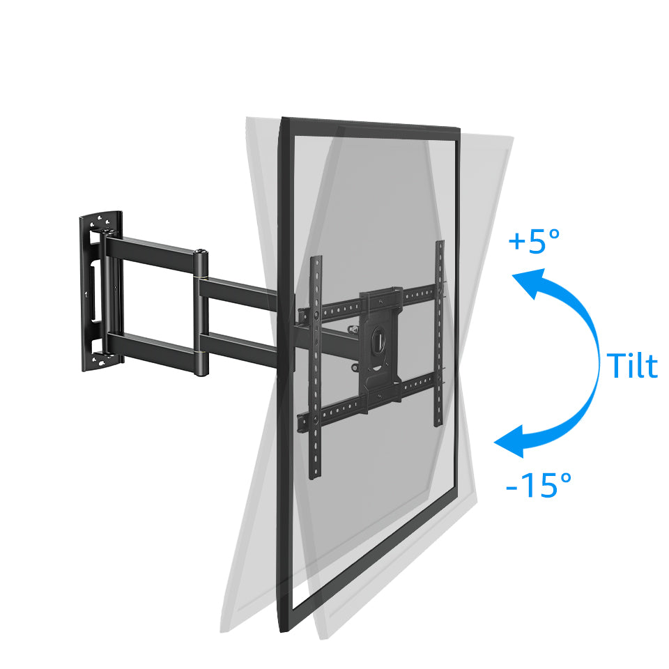Full Motion TV Mount Wall Bracket for 42-75 Inch V670