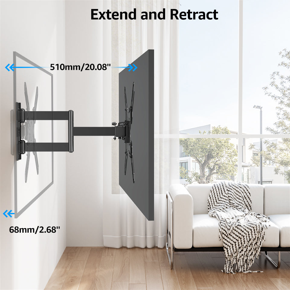 TV Wall Mount Bracket 26-60inch Hold up to 35kg/77lbs MUT0079