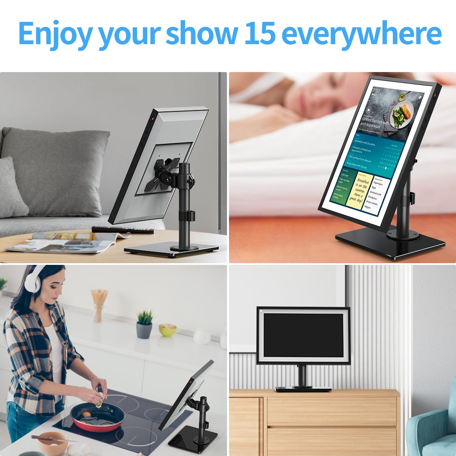 Single Monitor Desk Stand MUM-1011-ES
