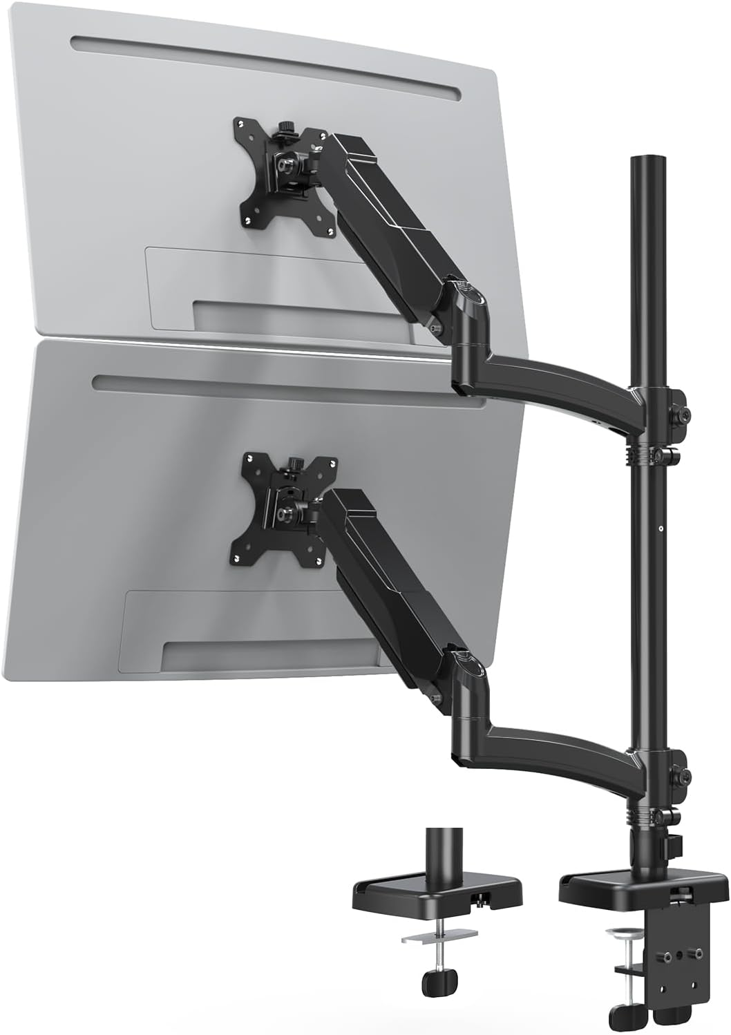 Full Motion Dual Monitor Desk Mount for Max 32'' Monitors MUA6012