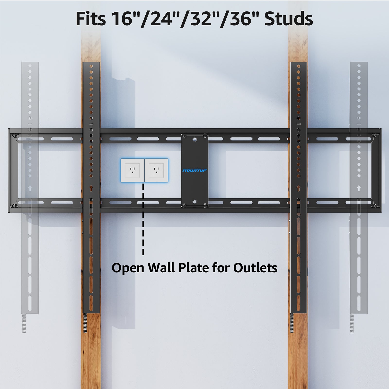 TV Rack LCD TV Wall Mount for 42-120 Inch up to 280lbs MUT0094