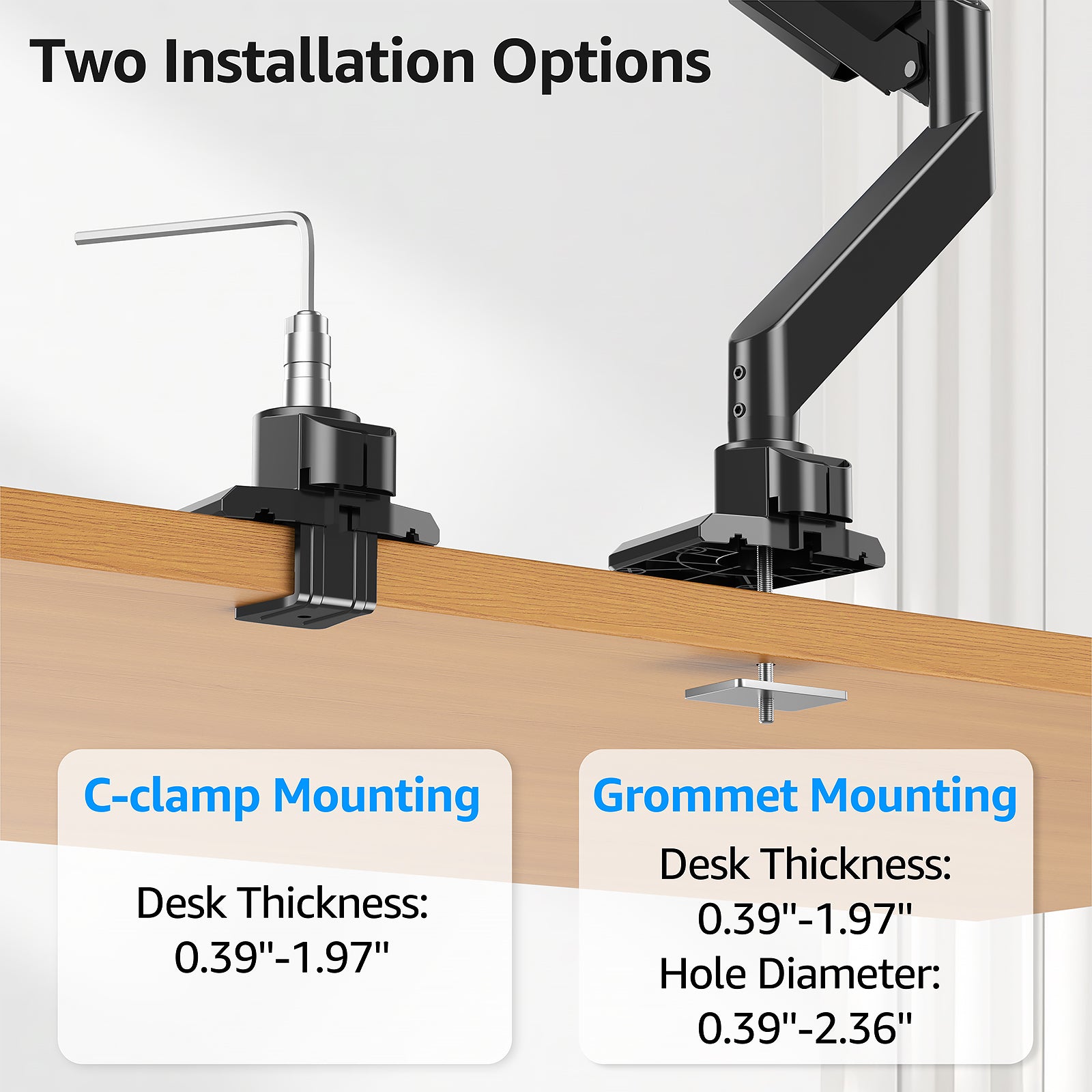 Monitor Arm Heavy Duty for 17''-49'' MUA3227