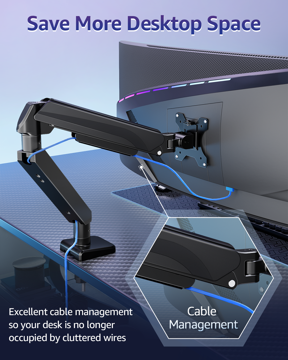 Freelift 13-32Inch Dual Monitor Arm Double Screen Holder LCD Monitor Mount MUA3215