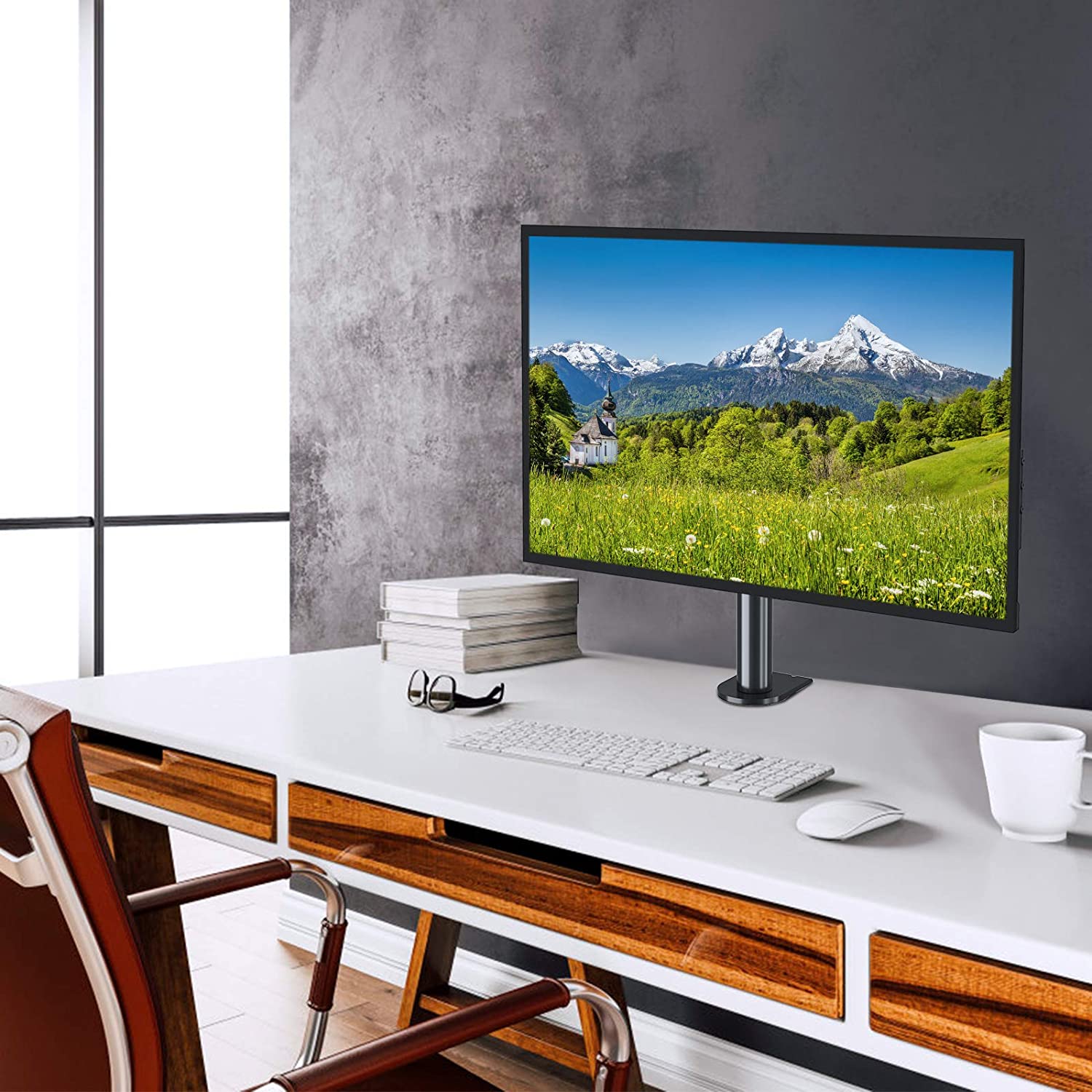 Single Monitor Desk Mount for 13''-32'' Monitors MUA4003