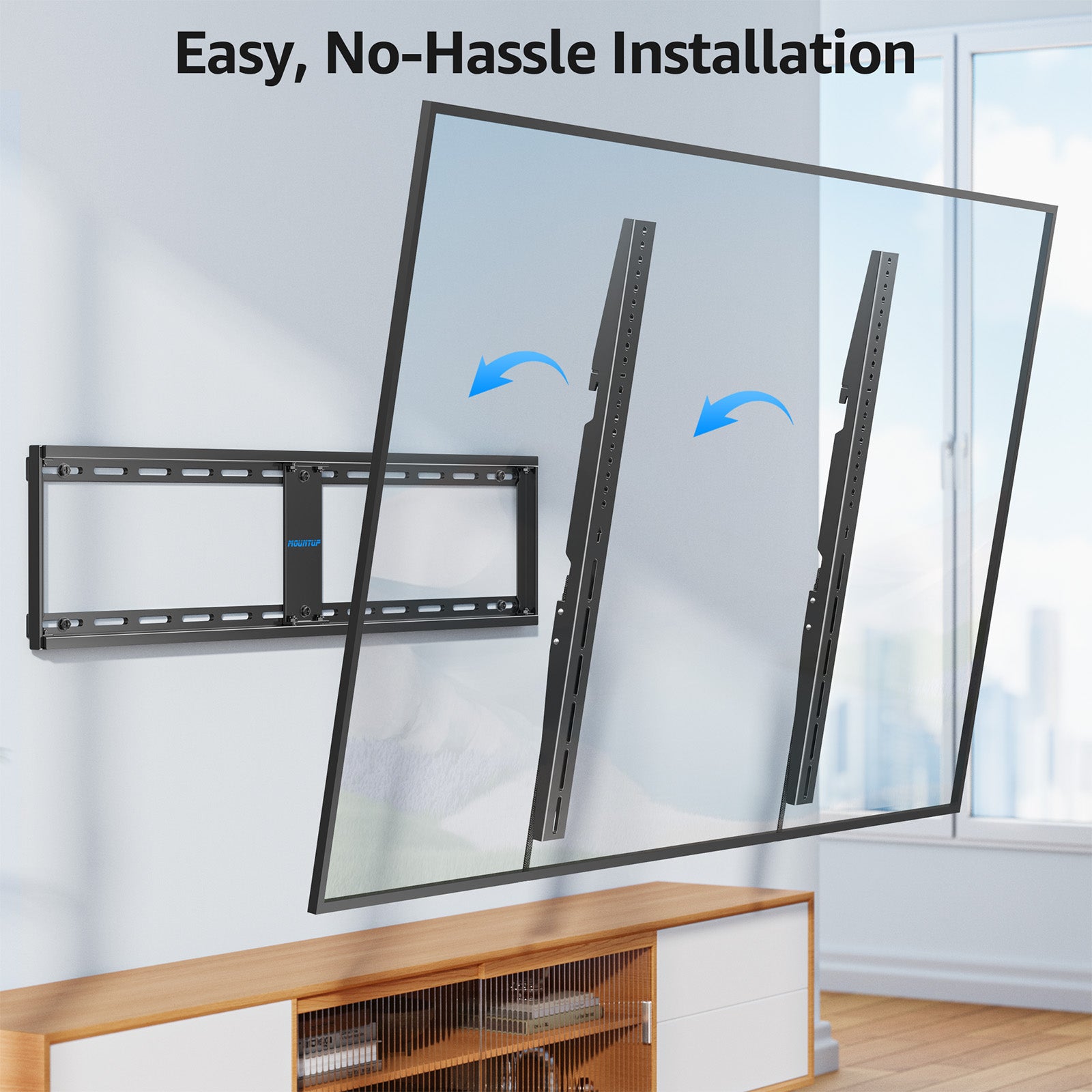 TV Rack LCD TV Wall Mount for 42-120 Inch up to 280lbs MUT0094