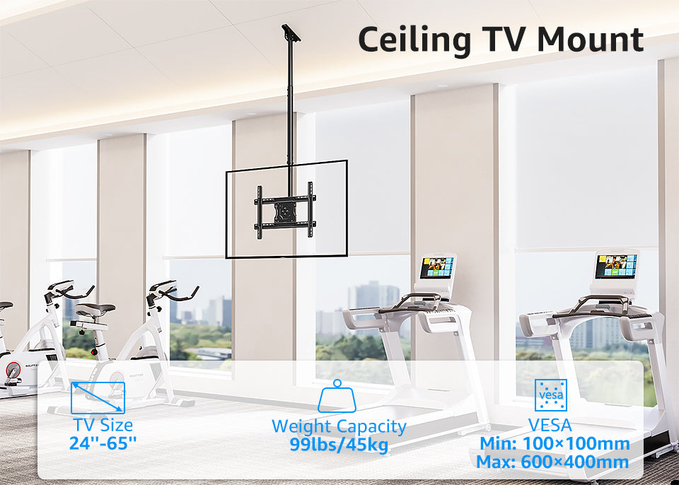 Ceiling TV Mount for 24''-65'' TVs MUT0026-15