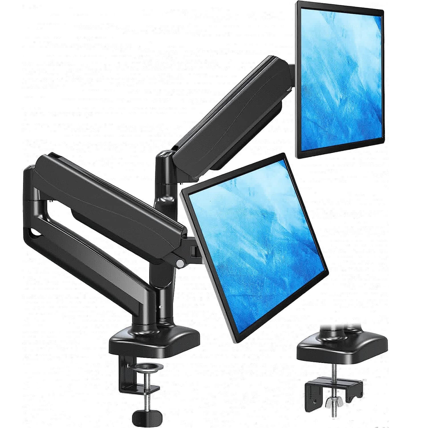 Dual Monitor Desk Mount for Max 32'' Monitors MUA0005