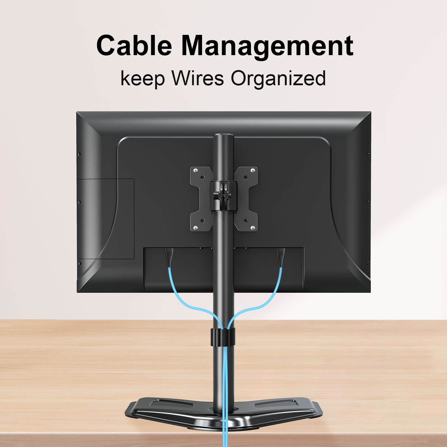 Single Monitor Desk Stand for 13''-32'' Monitors MUA0023