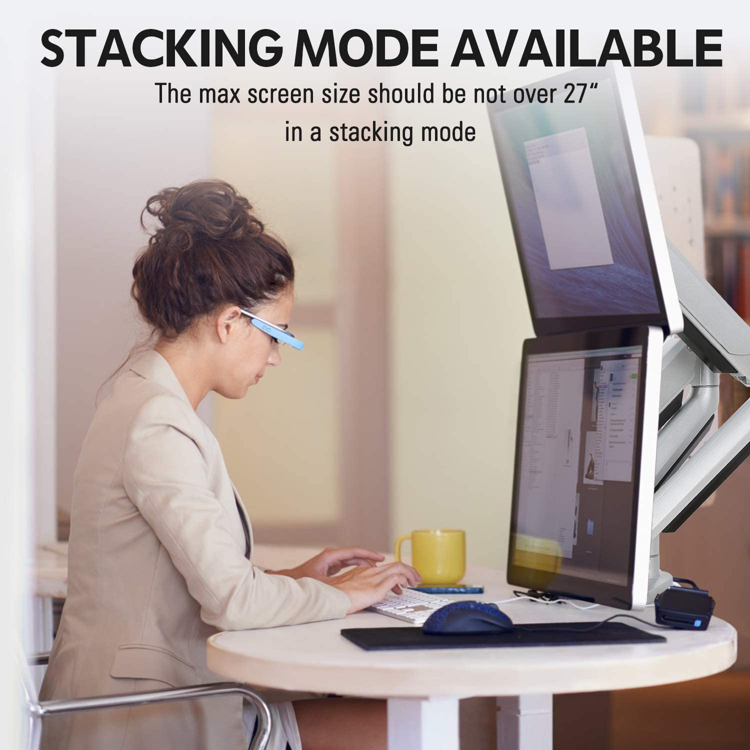 Dual Monitor Desk Mount for 17''-32'' Monitors MUA0024