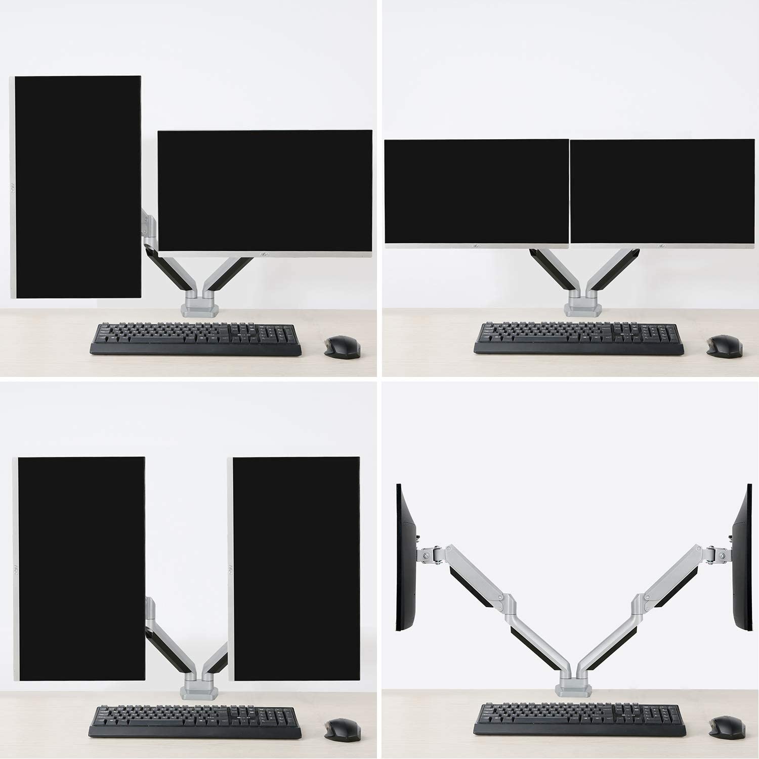 Dual Monitor Desk Mount for 17''-32'' Monitors MUA0024