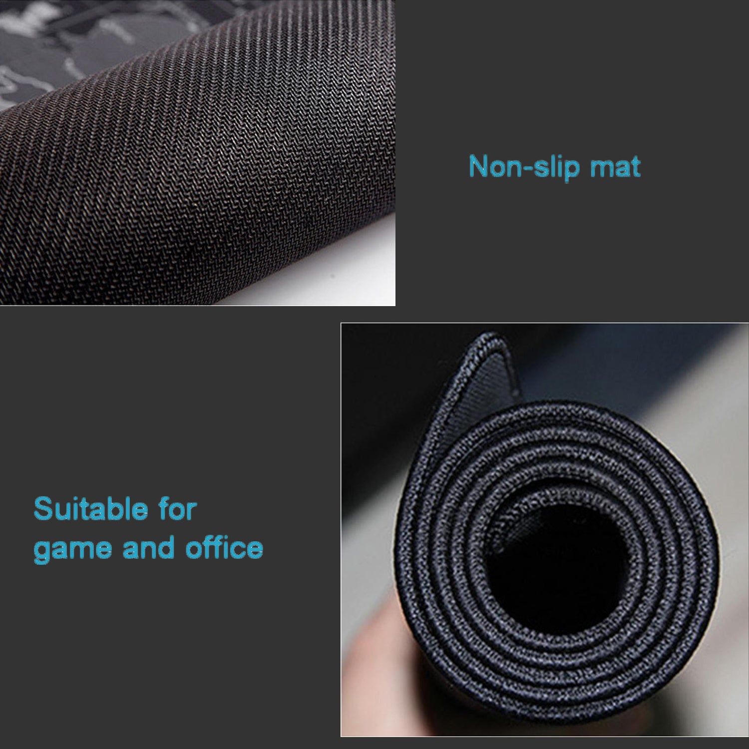 Gaming Mouse Pad with Wireless Charger