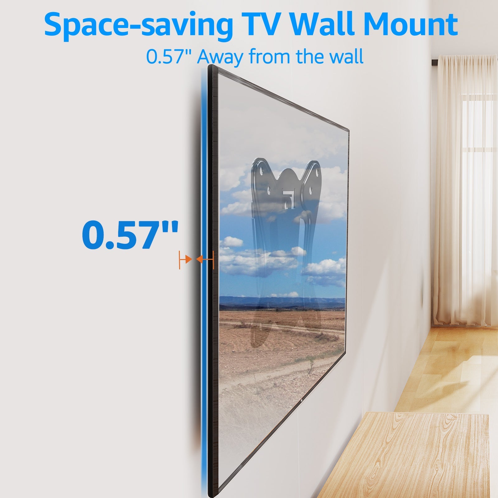 Full Motion Ceiling TV Mount for 13''-30'' TVs MUT0068