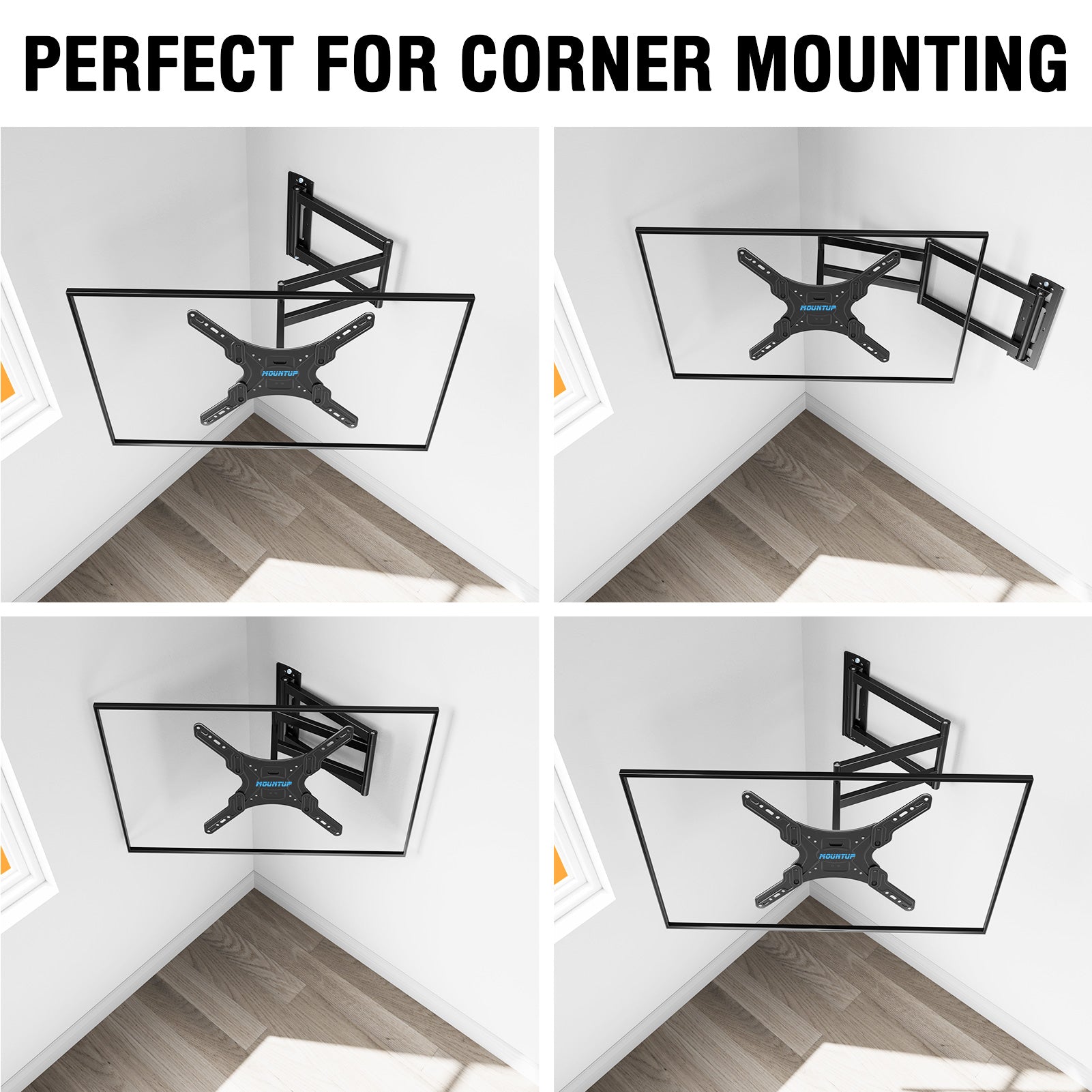 Full Motion TV Mount Long Arm For 26"-65" TVs MUT0047