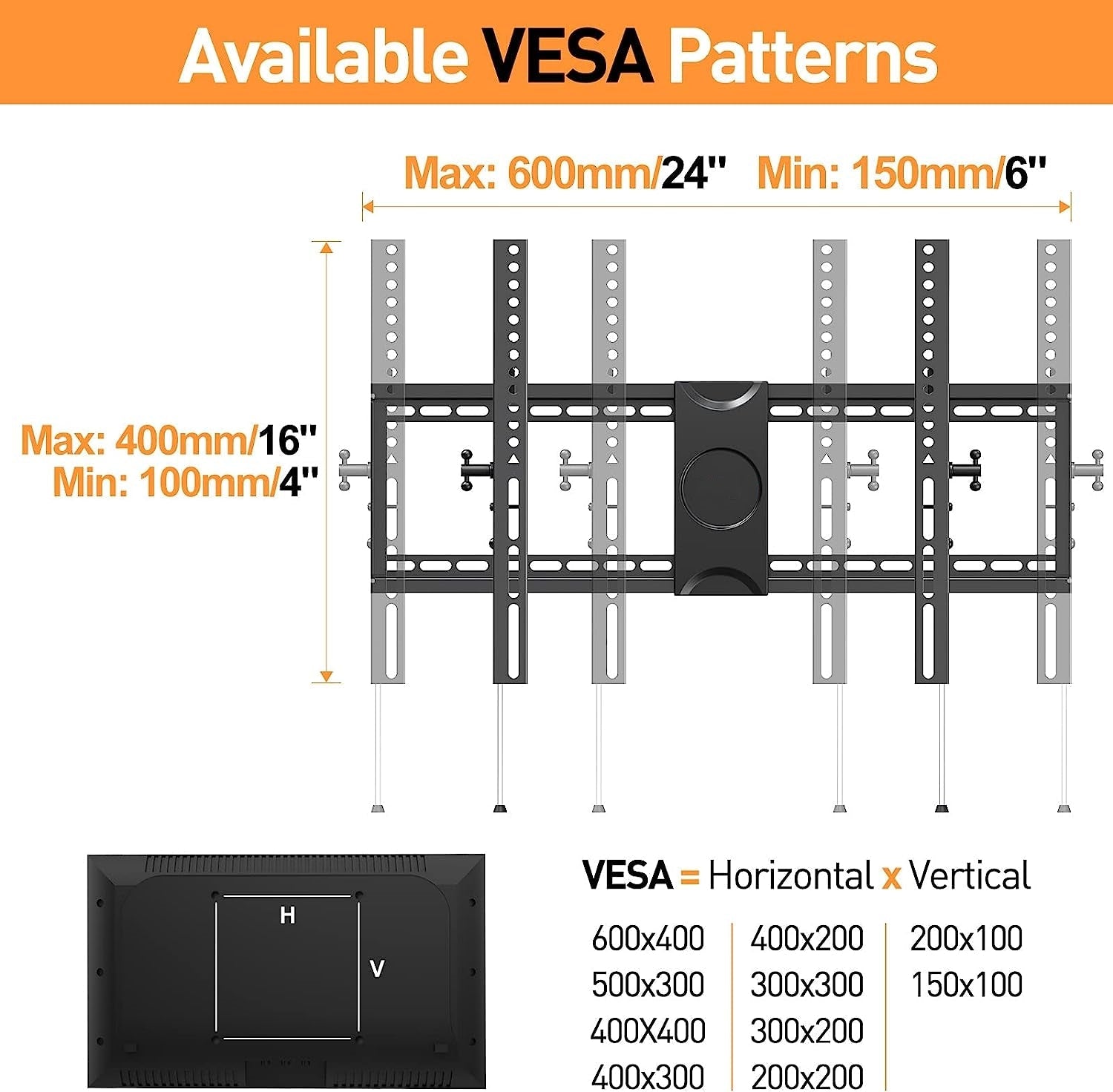 Tilting TV Wall Mount for 37'''-75'' TVs
