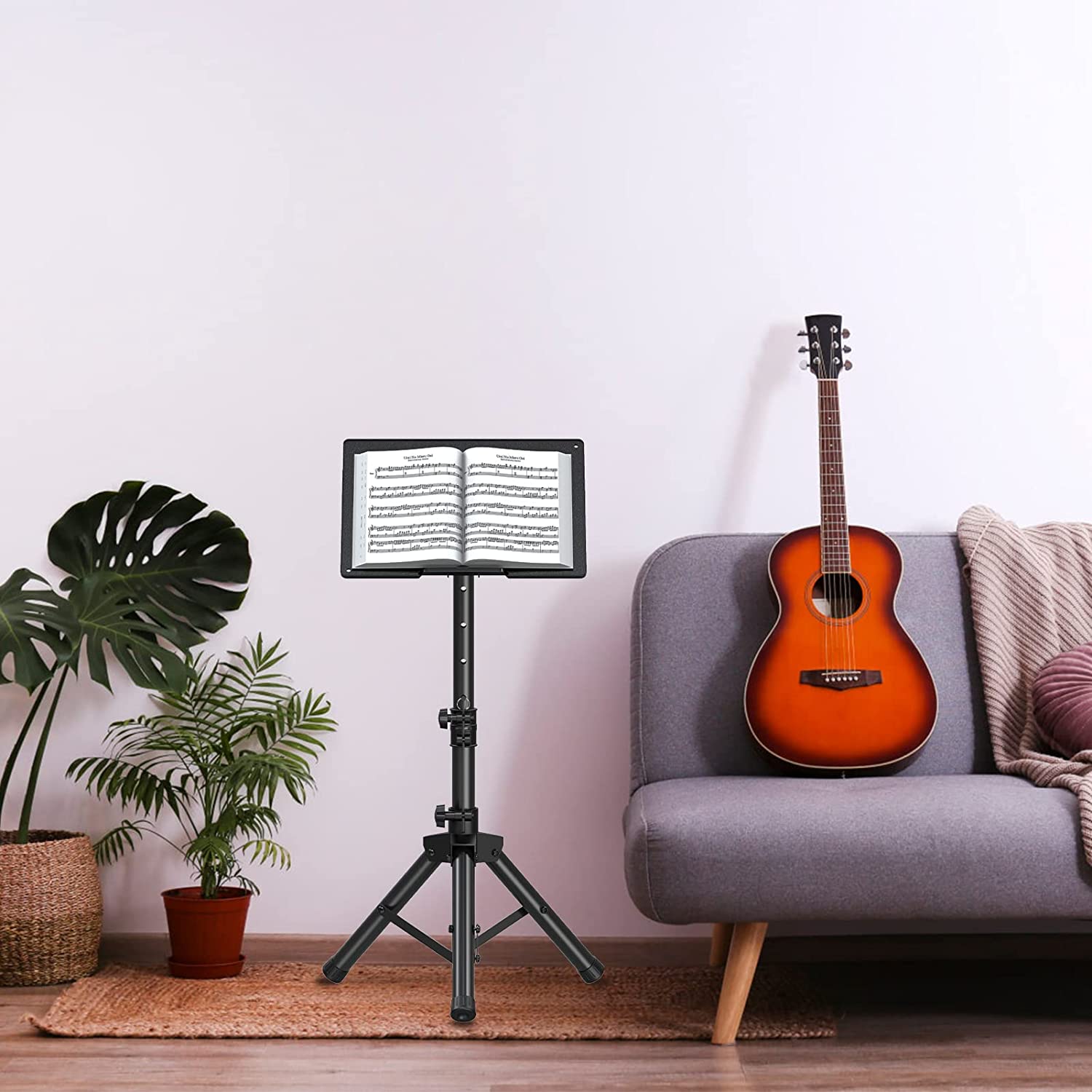 ZIMILAR Tripod Projector Stand with Phone Holder