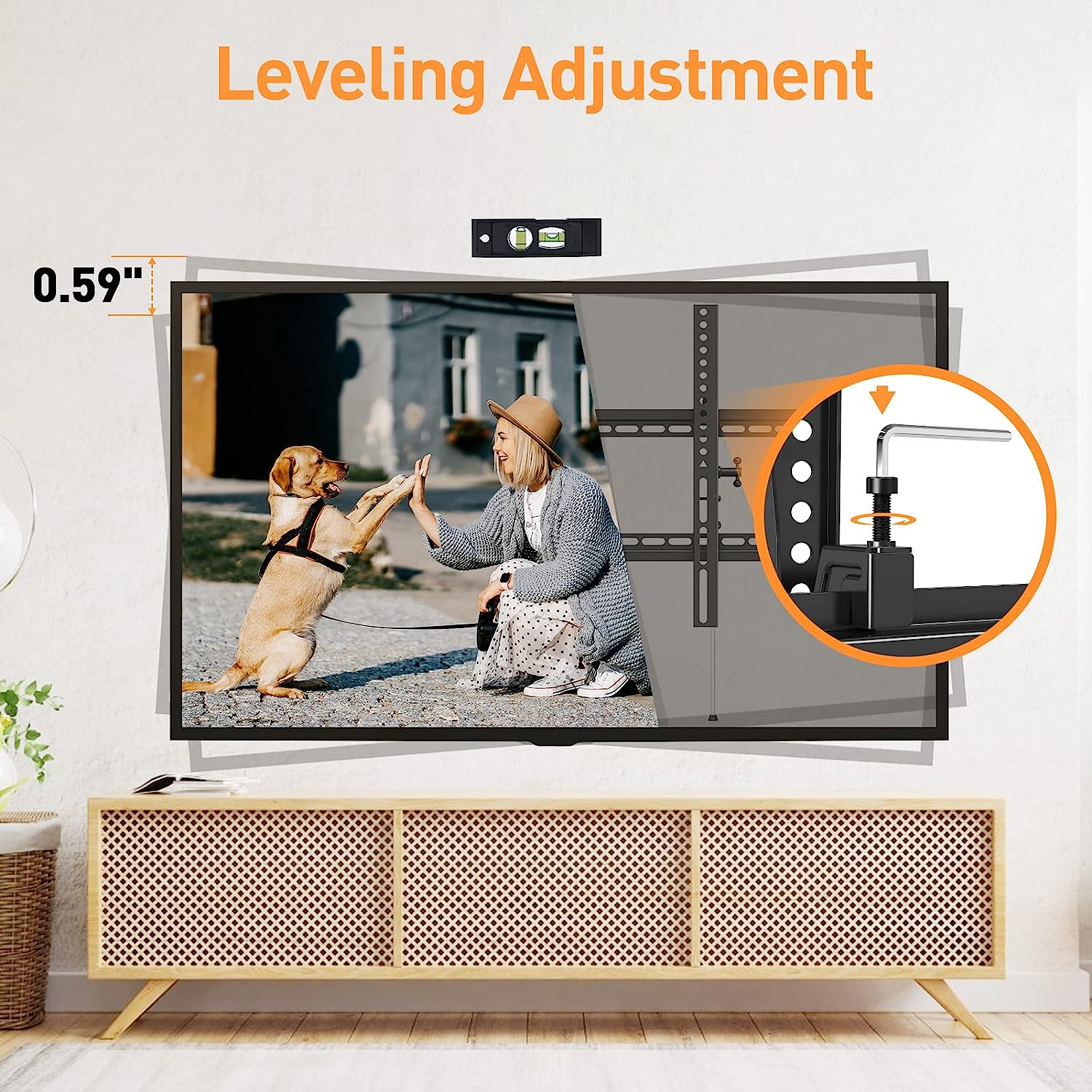 Tilting TV Wall Mount for 37'''-75'' TVs