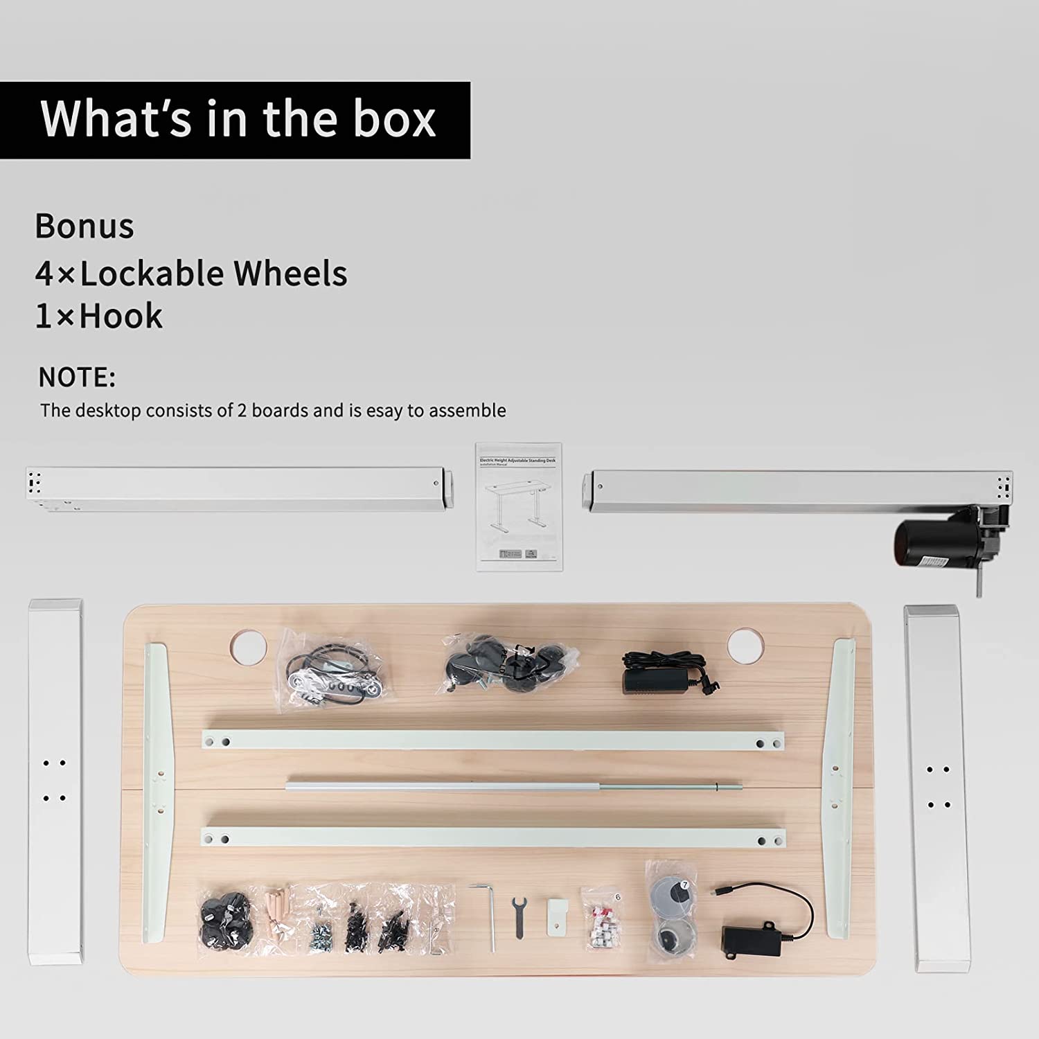 48'' Electric Sit Stand Desk