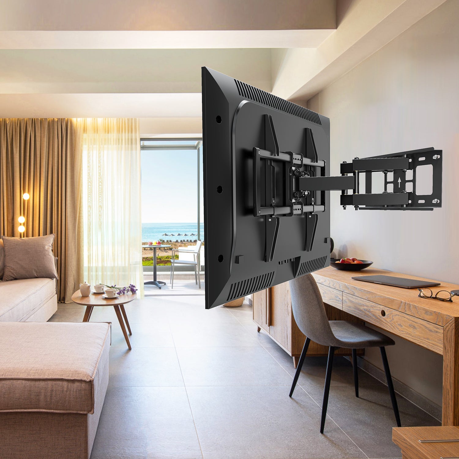 Full Motion TV Wall Mount for 37''-82" TVs MUT0054