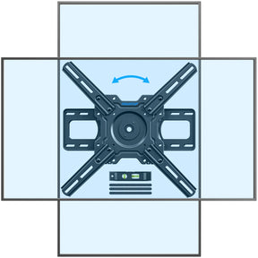 TV Wall Mount Rotation Ultra Slim for  27-65 inch S430