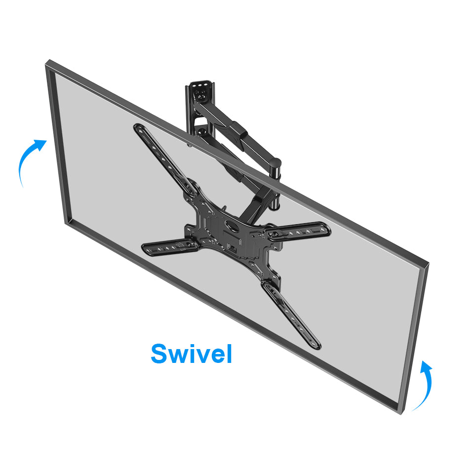 TV Mount Full Motion Flat Wall Mount Brackets 20-55 Inch E400
