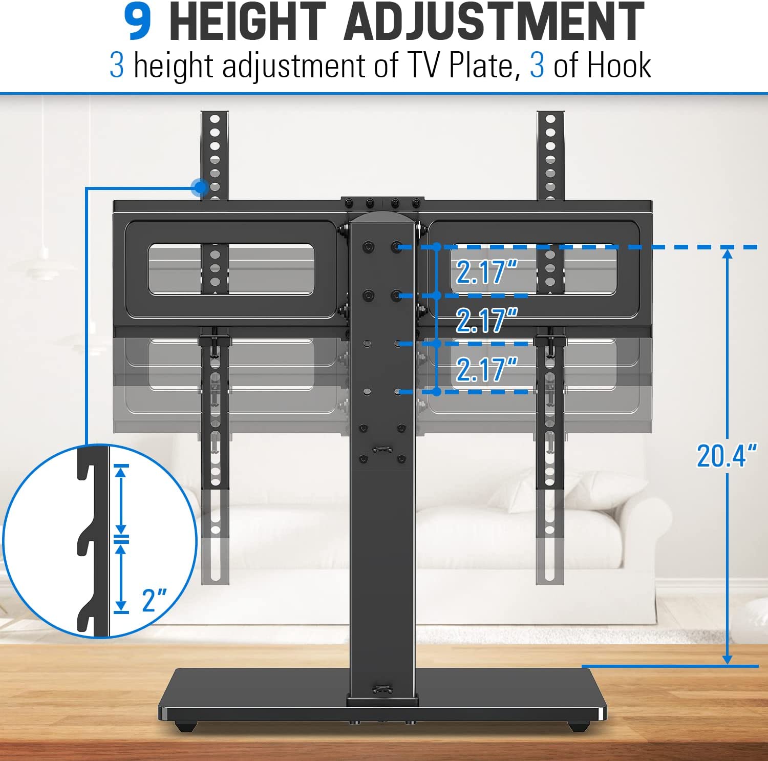 Universal Tabletop TV Stand for 37''-70'' TVs MUT0031