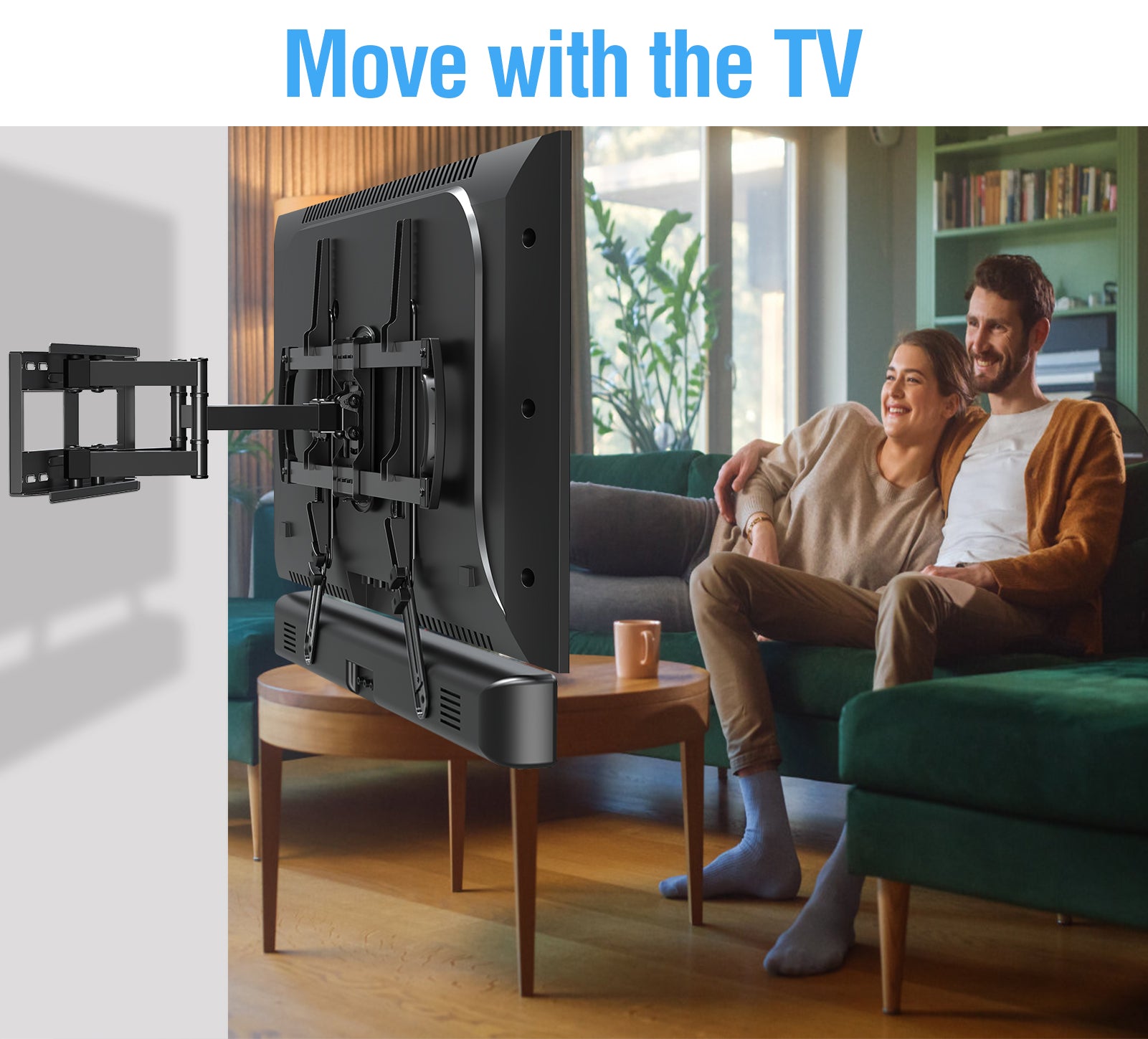 Soundbar Mount Sound Bar TV Bracket MUS-9120