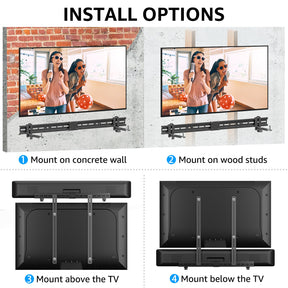 Universal Soundbar Mount Sound bar Bracket MUS-9122