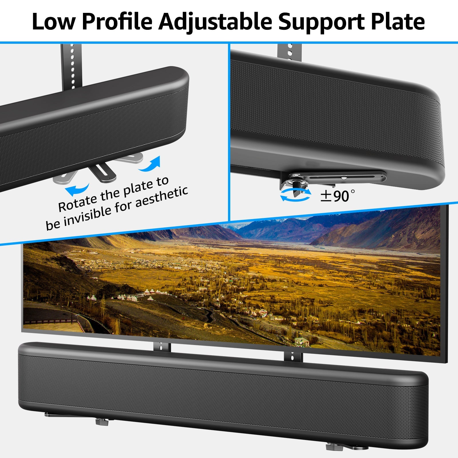 Universal Soundbar Mount Sound bar Bracket MUS-9122
