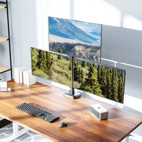 Full Motion Triple Monitor Desk Mount for Max 32'' Monitors MUA6013