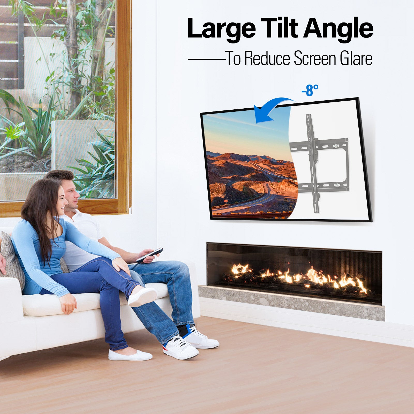 Tilting TV Wall Mount for Up To 86" Tvs MUT0053