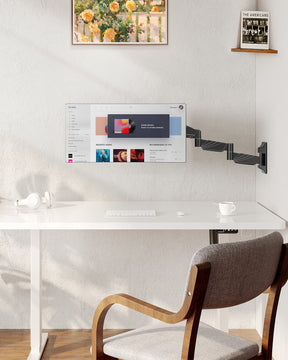 Rotate Swivel Computer Monitor Wall Mount for 13-32 Inch Monitors MUA2013-PR