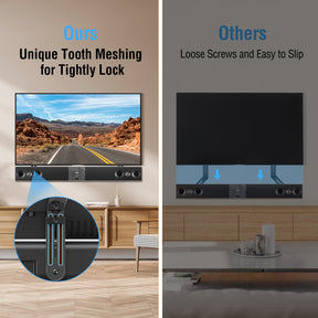 Soundbar Mount Sound Bar TV Bracket MUS-9120