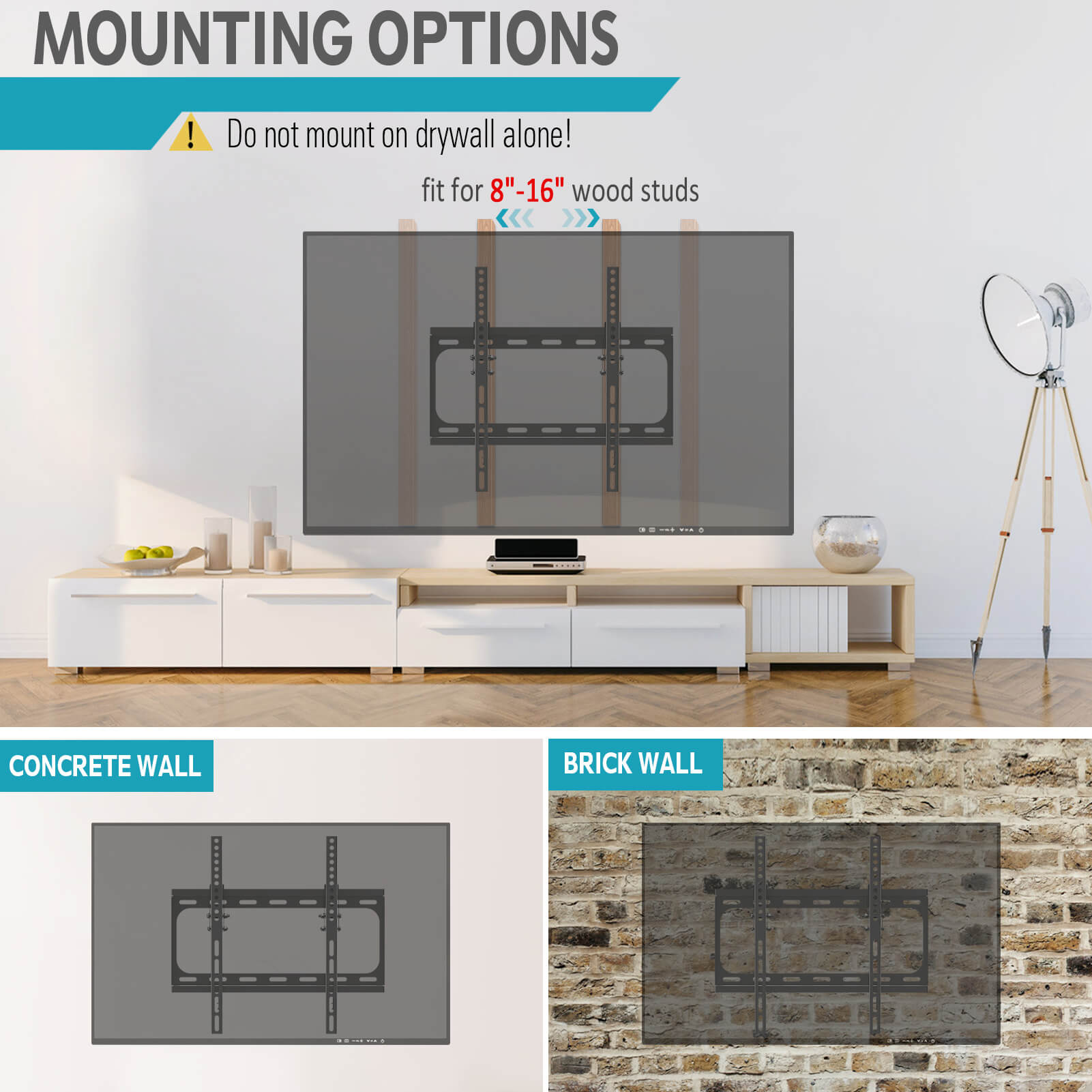 Tilting TV Wall Mount for 32''-65" TVs MUT0078
