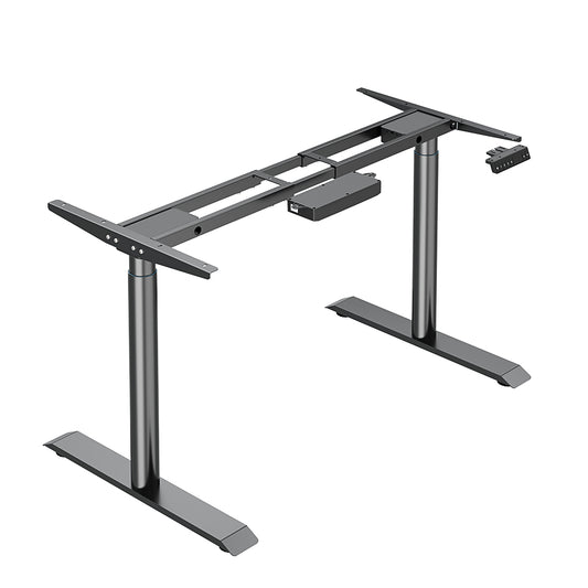 Standing Desk Frame Electric Dual Motor Adjustable Desk Legs 25mm/s MUD27