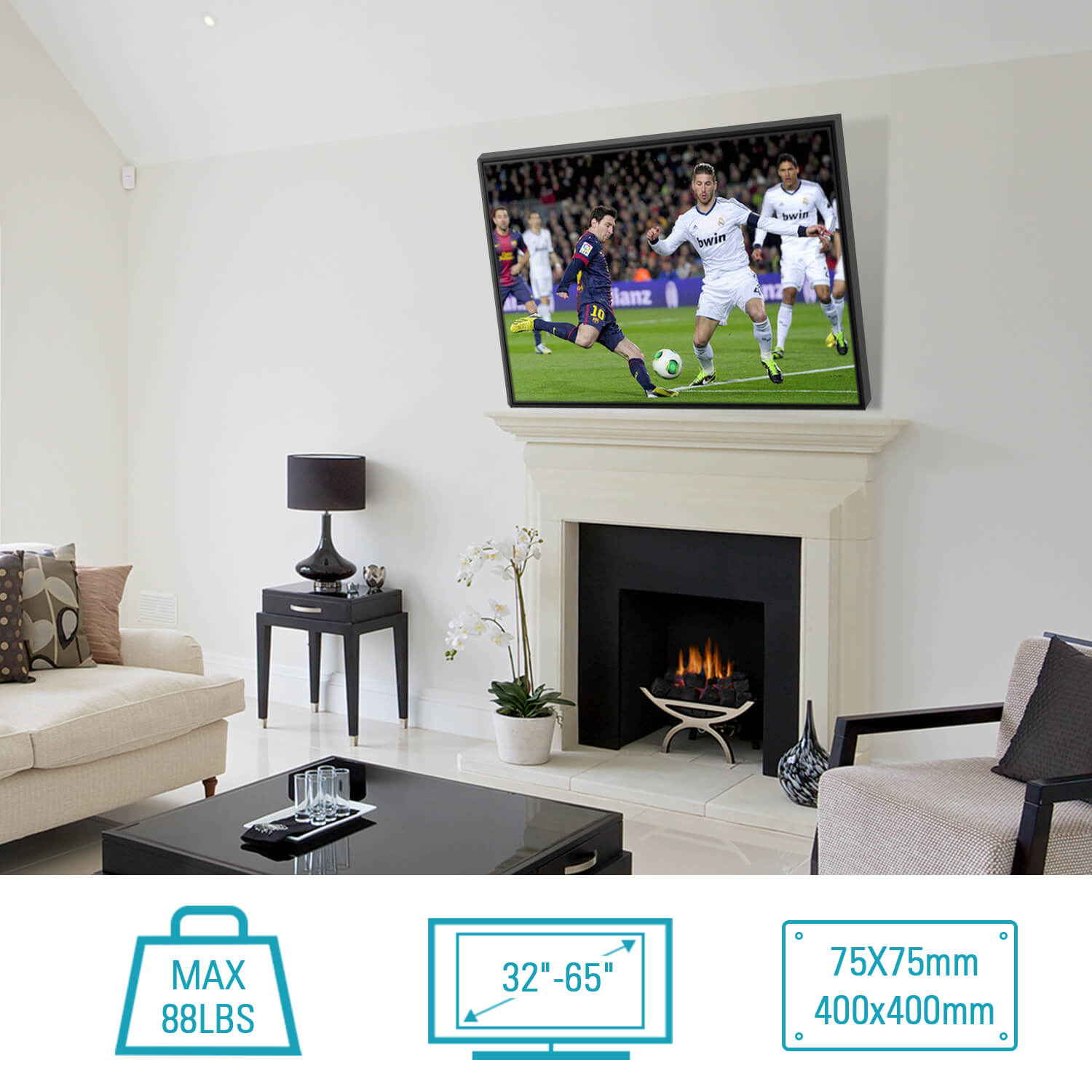 Tilting TV Wall Mount for 32''-65" TVs MUT0078
