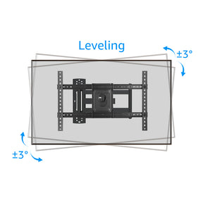 Full Motion TV Mount Wall Bracket for 42-75 Inch V670