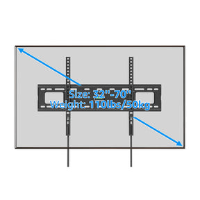 Tilting TV Wall Mount for 32''-70‘’ TVs MUT0083A-LT